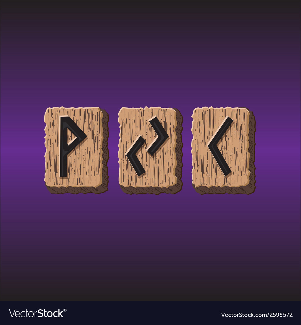 Norwegian rune icons