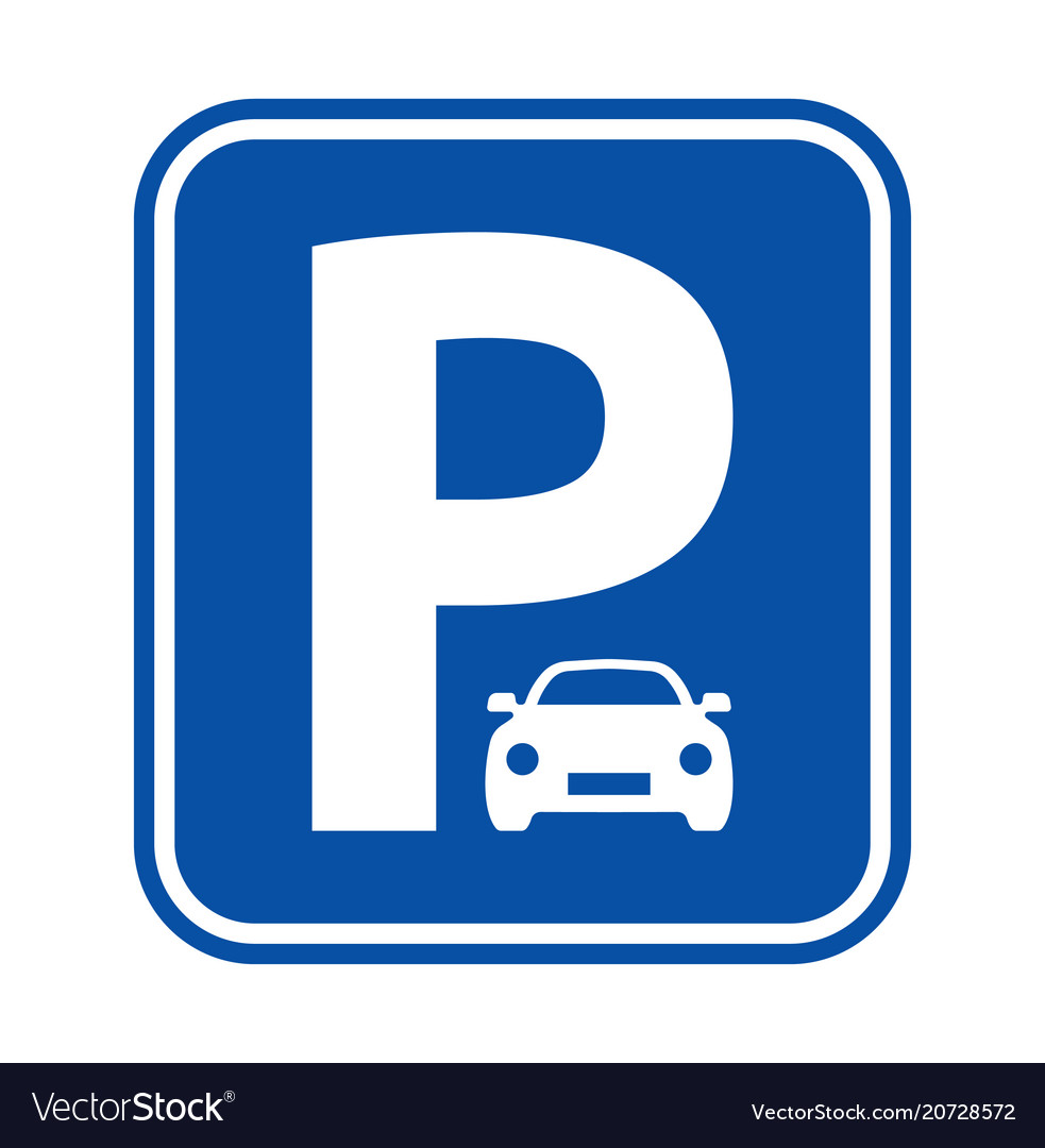 parking sign svg