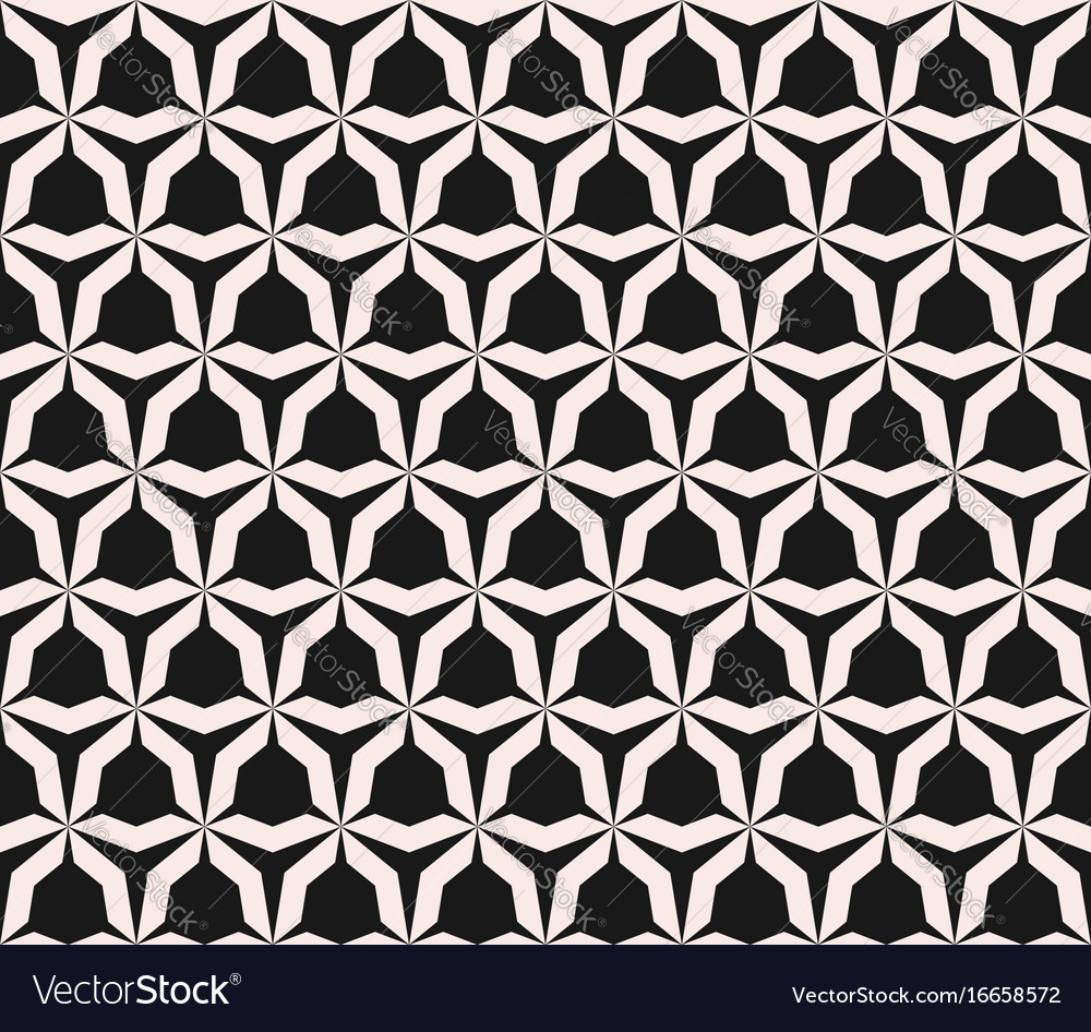 Seamless pattern with angular figures triangular