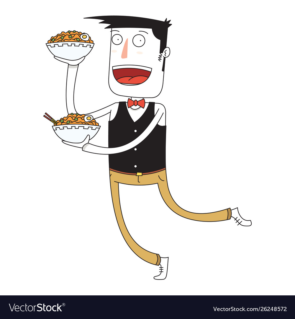 The waiter will bring us the bill. The waiter will bring us the bill
