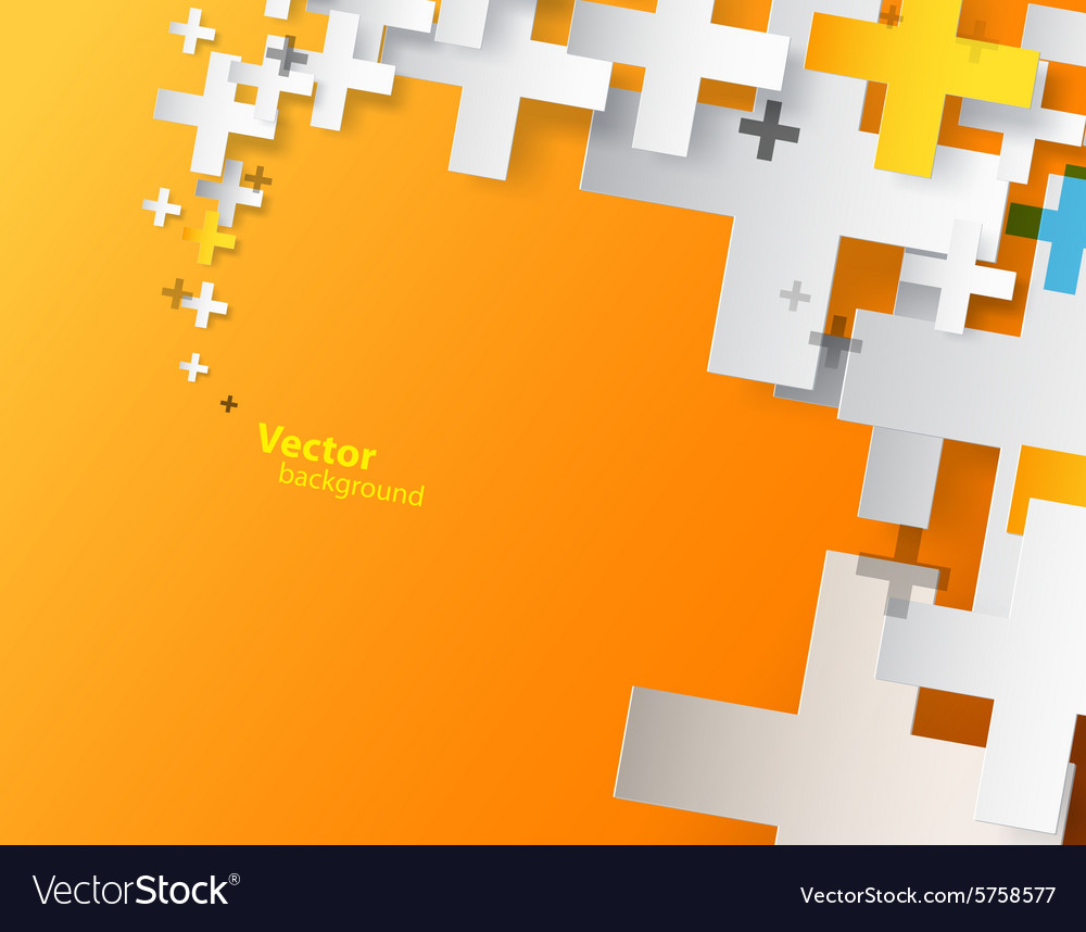 Abstract background created with plus sign