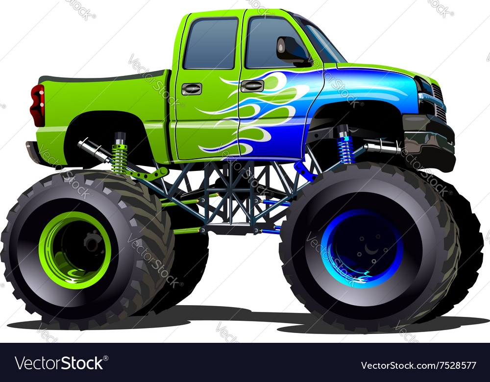 Monster TRUCK Cartoon