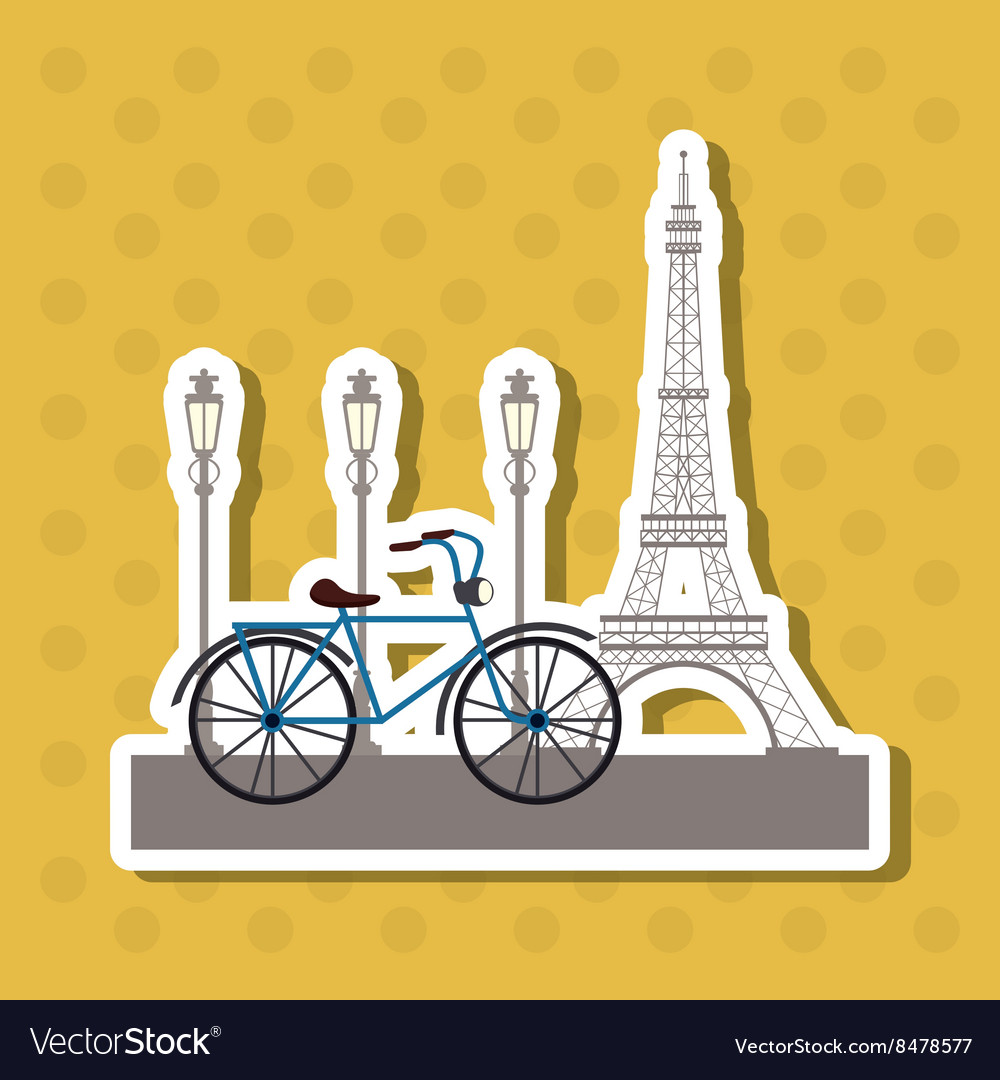 Icon design of france Royalty Free Vector Image