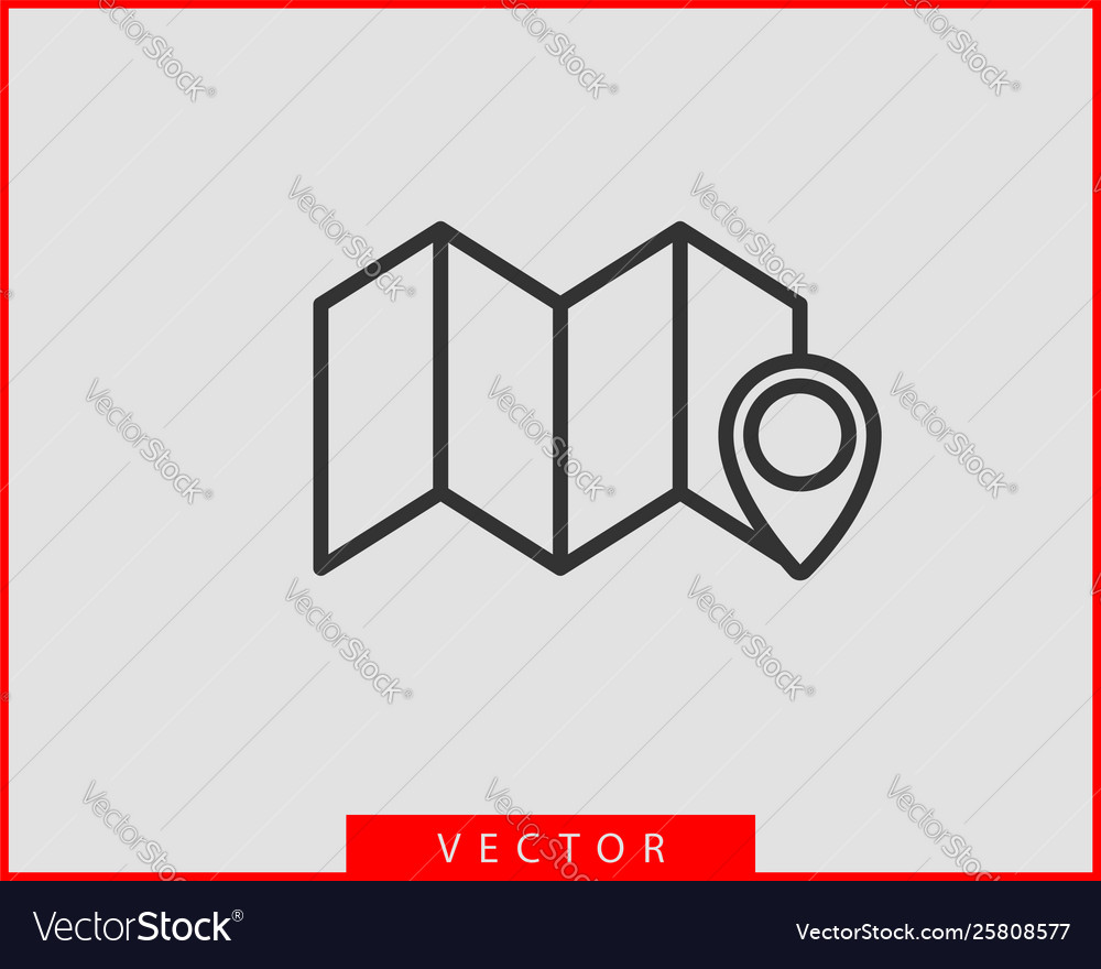 Map icons marker pointer pin location icon gps