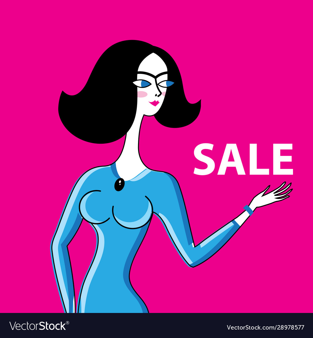 digital illustration download of a girl for sale