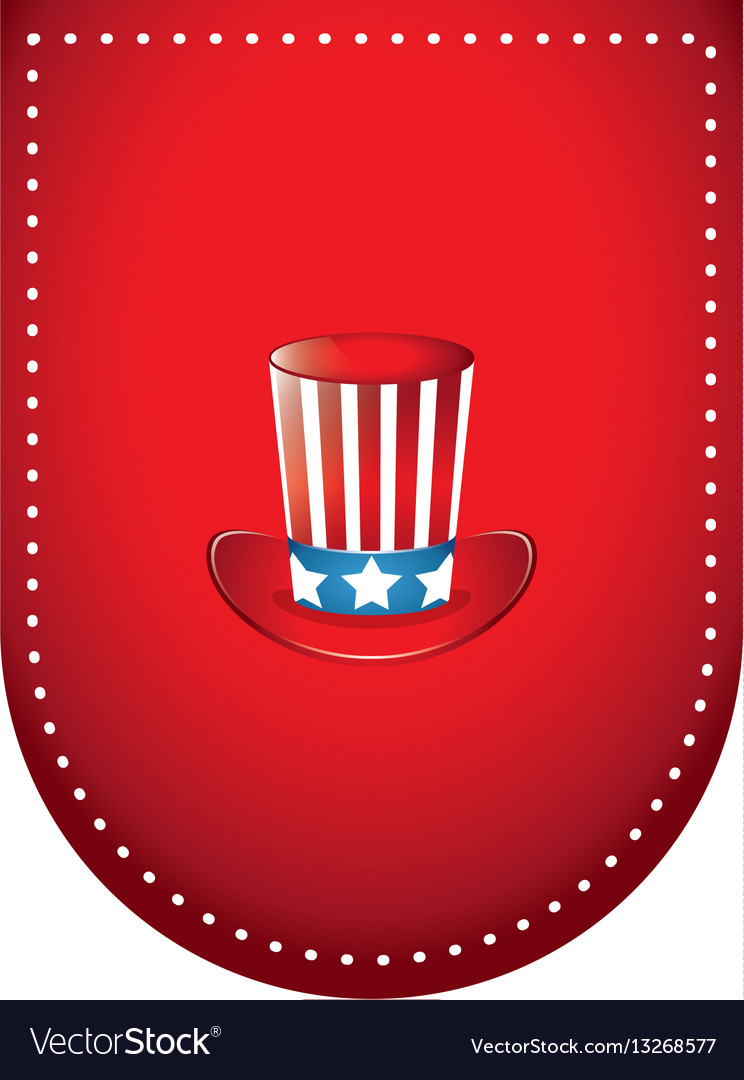 United states patriotic symbol Royalty Free Vector Image