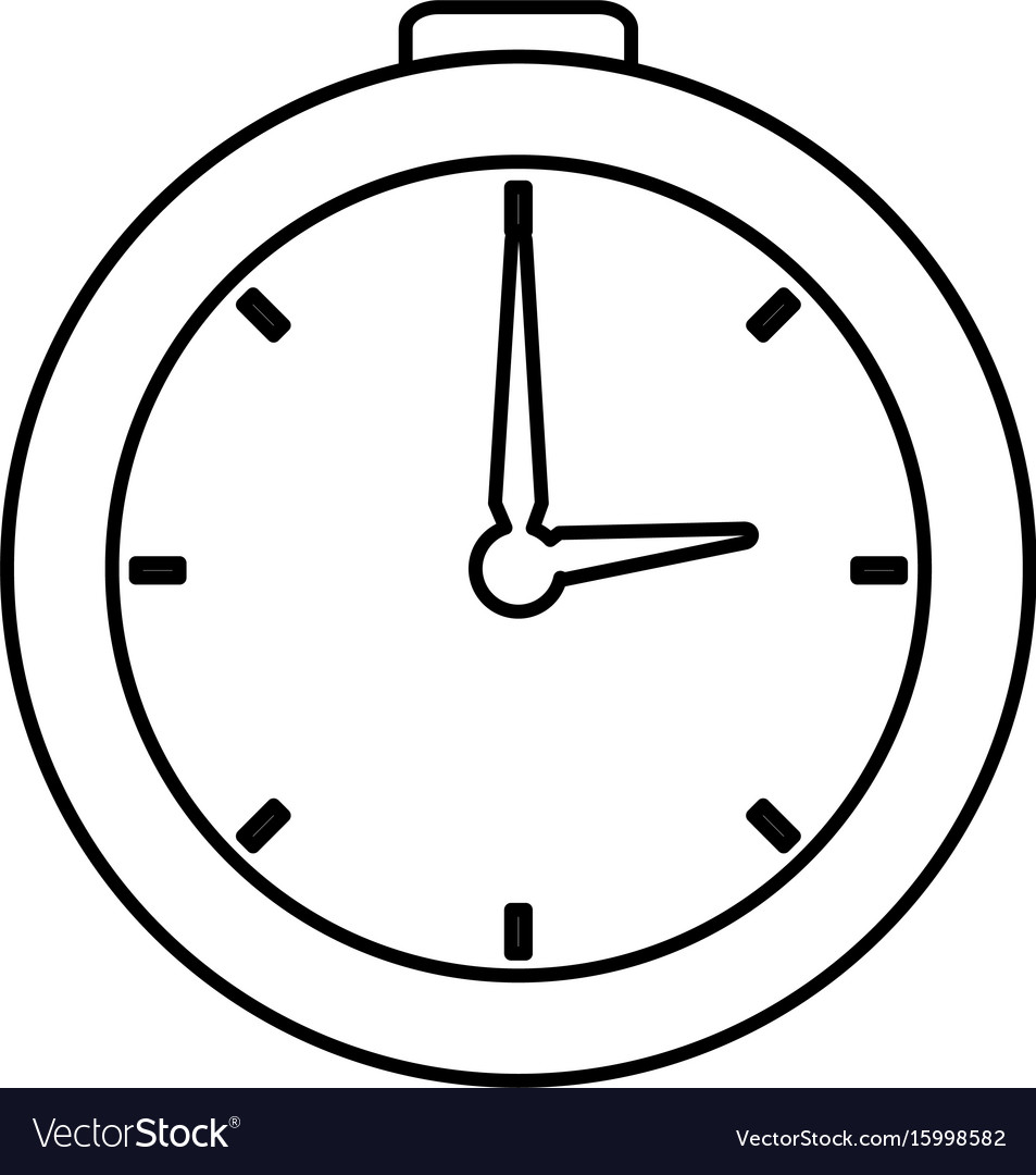 Chronometer timer isolated icon
