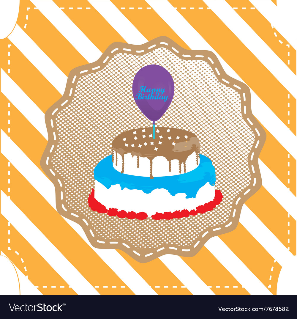 Happy Birthday Royalty Free Vector Image - Vectorstock