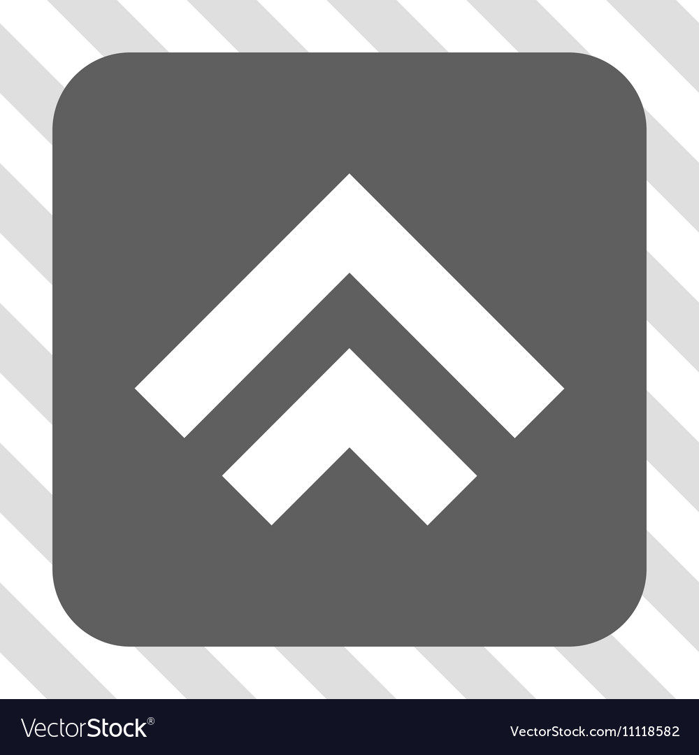 Shift up rounded square button