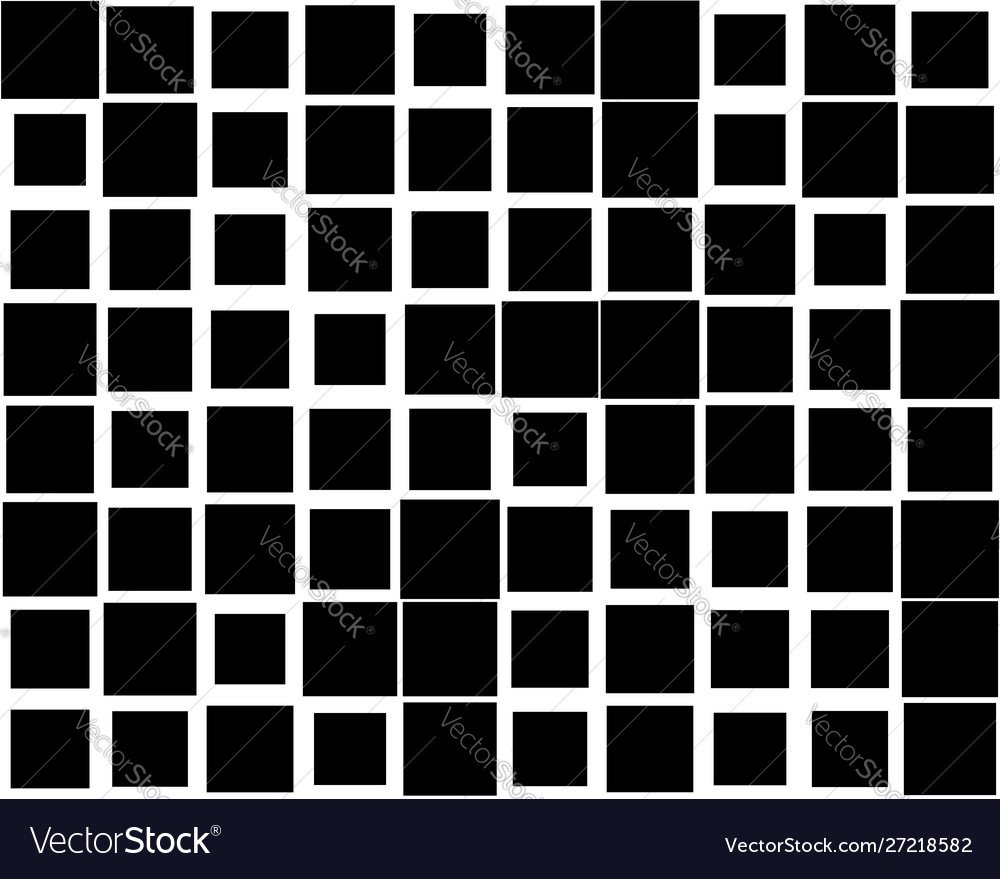 Squares pixelated block pixels random mosaic vector image Squares pixelated block pixels random mosaic
