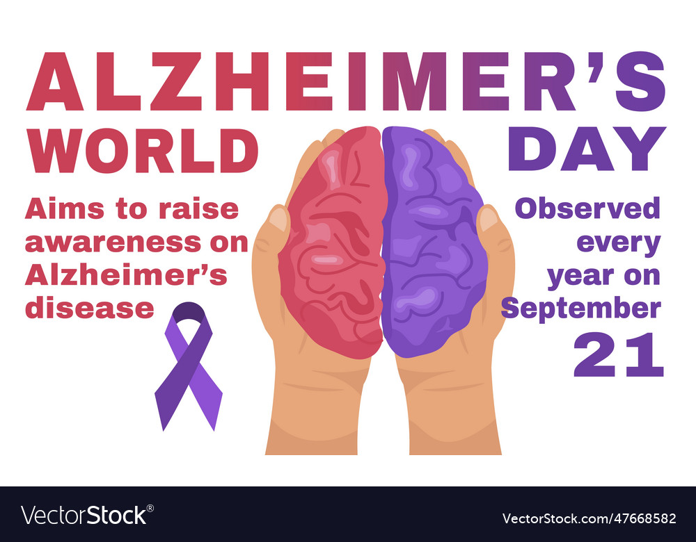 World alzheimers day september 21 editable