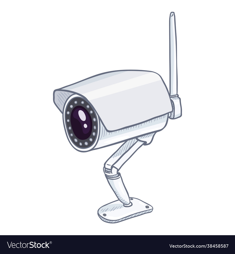 Cctv Cartoon Sicherheitskamera vector image Cctv Cartoon Sicherheitskamera