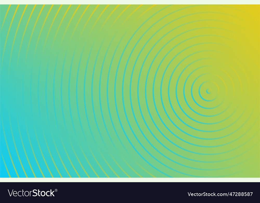 Gradient turquoise background vector image Gradient turquoise background