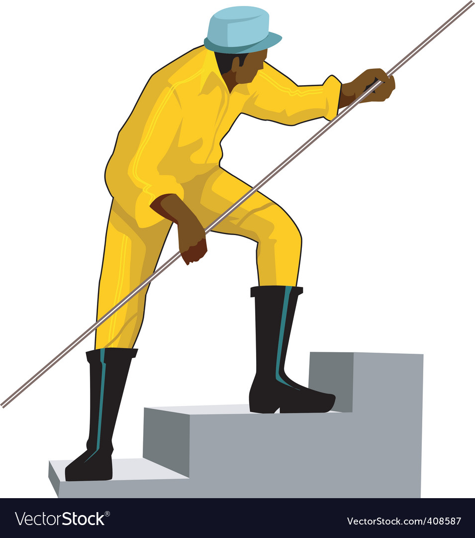 Man working in the site