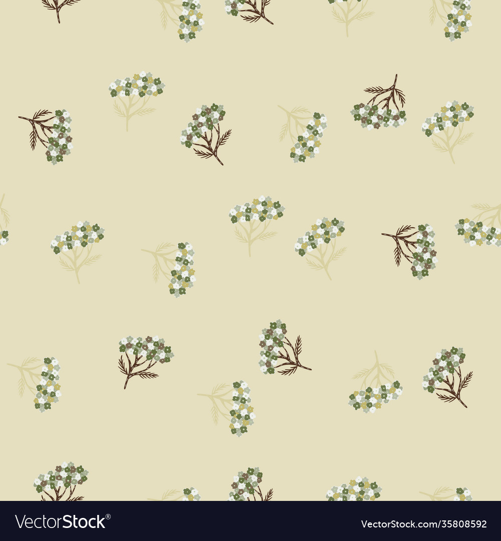 Abstract nature seamless pattern with simple vector image Abstract nature seamless pattern with simple
