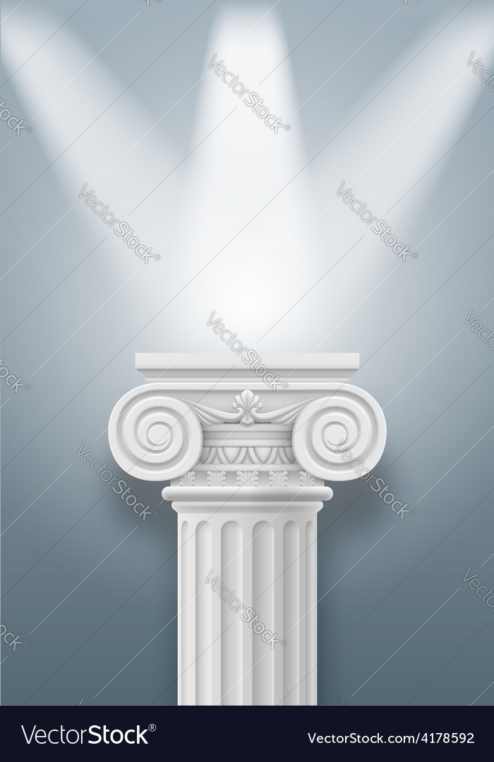 Column Royalty Free Vector Image - VectorStock
