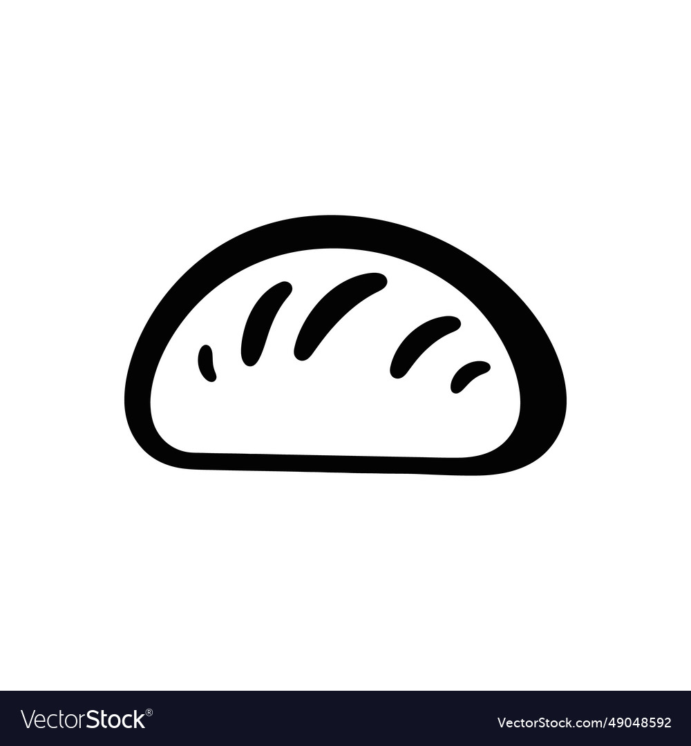 Freshly Baked Baguette Royalty Free Vector Image