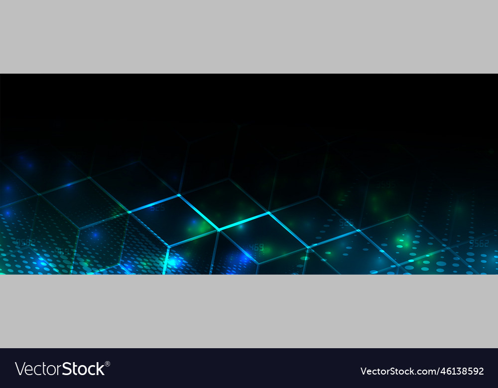 Neural network concept connected cells with links vector image Neural network concept connected cells with links