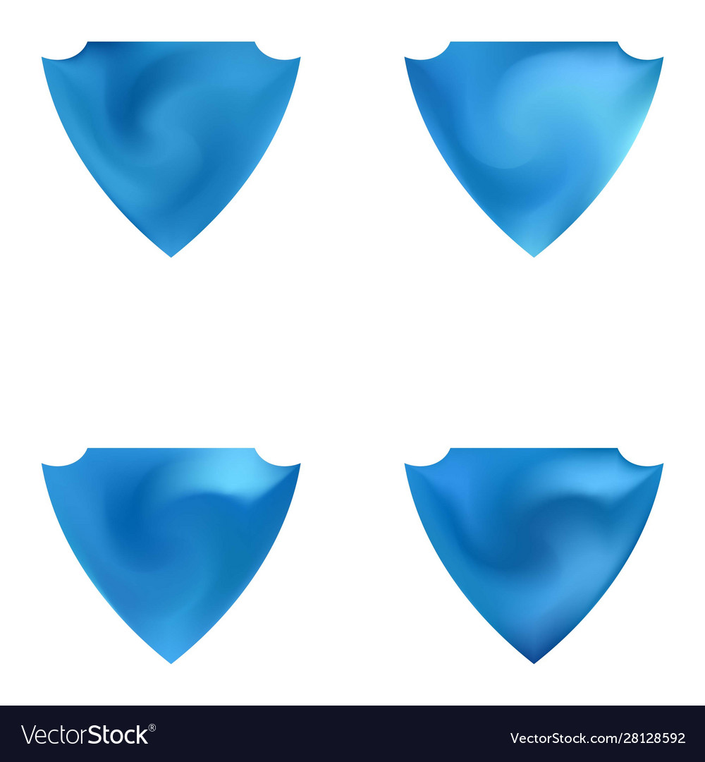 Smooth background in form a shape vector image Smooth background in form a shape