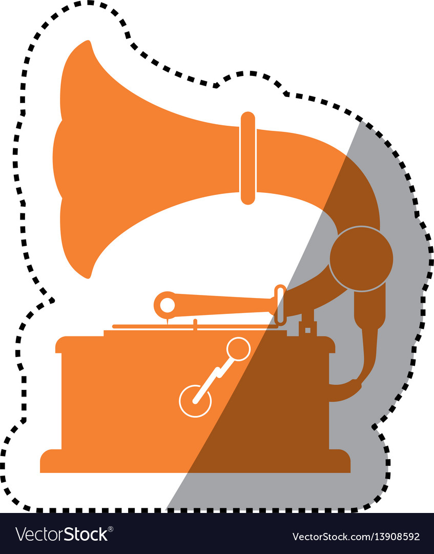 Vintage Grammophon Musikgerät