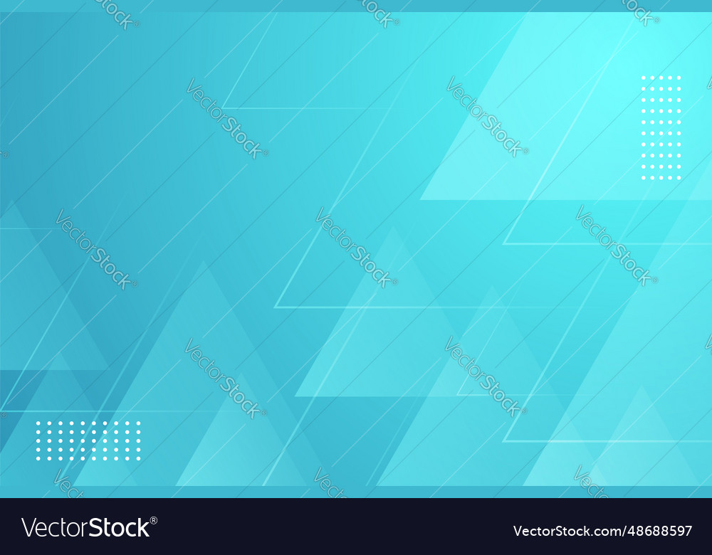 Flat geometric background design with triangle