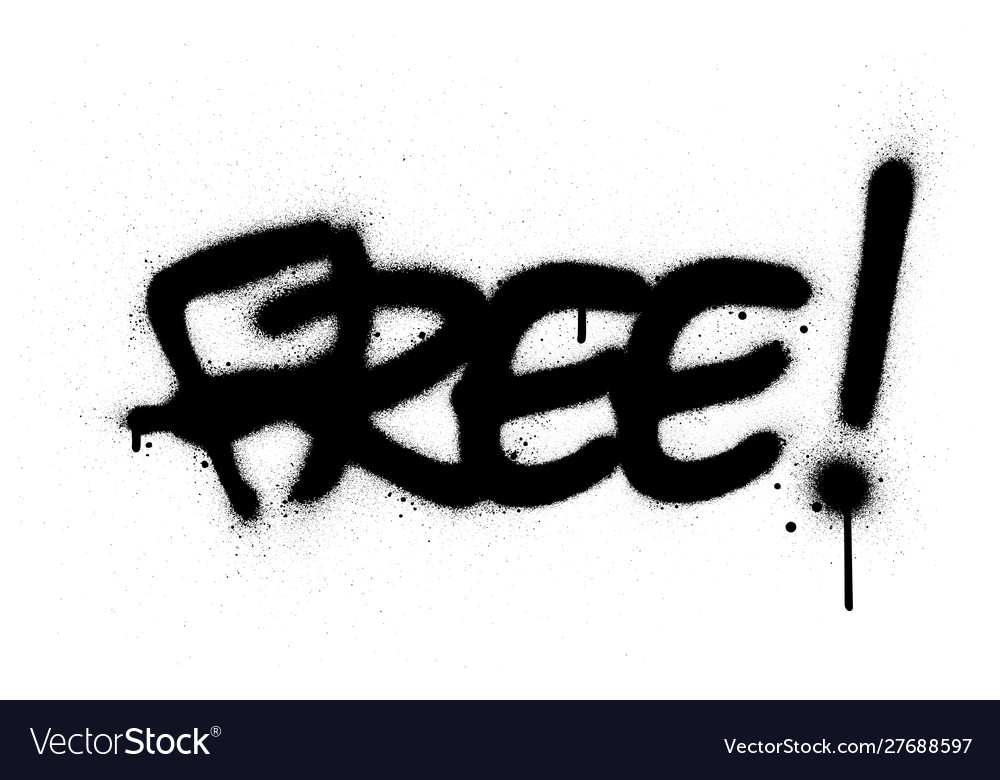 Graffiti Vengeance Word Sprayed Black Over Stock Vector (Royalty Free)  1495699178