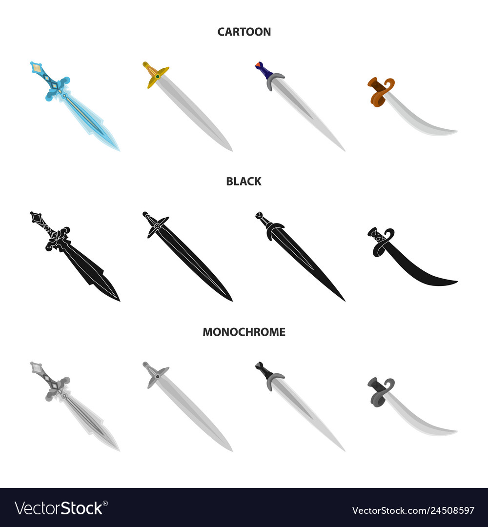 Isolated object of game and armor logo set vector image Isolated object of game and armor logo set