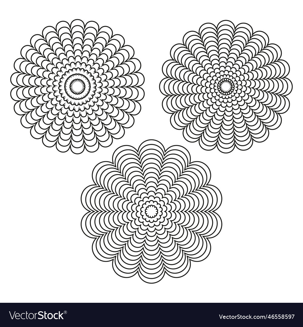 Lined shape distortion effect design element