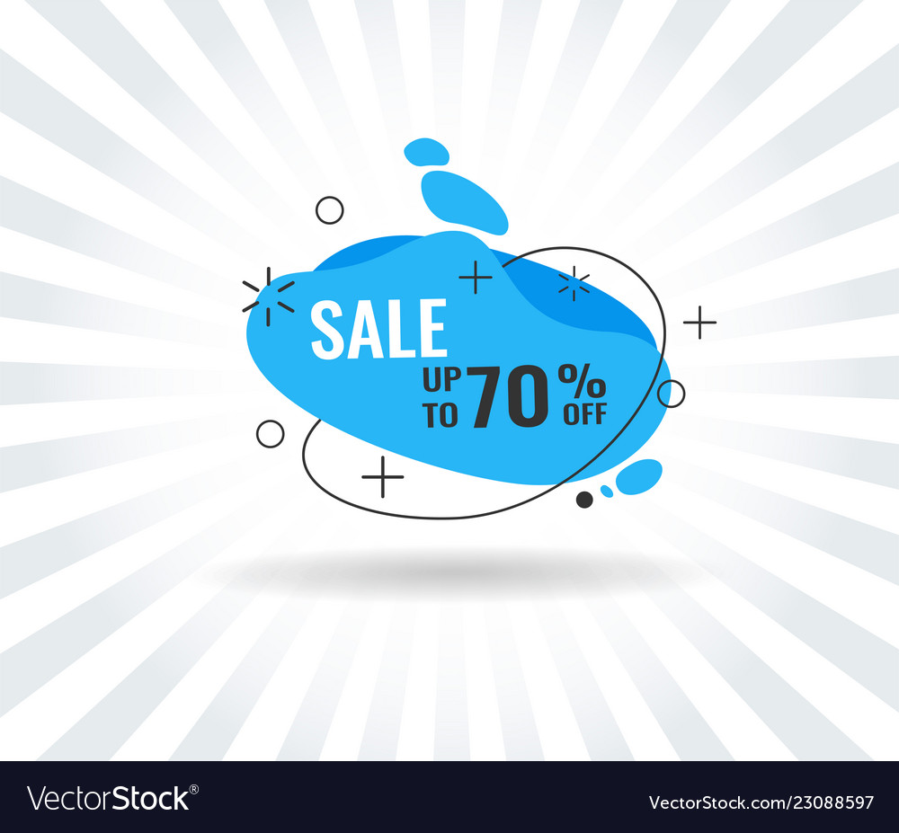 Sale banner template purple