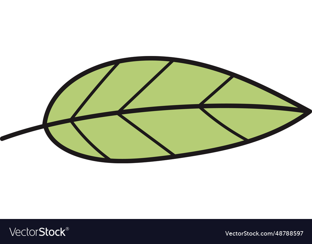 Tree Leaf Icon Royalty Free Vector Image - Vectorstock