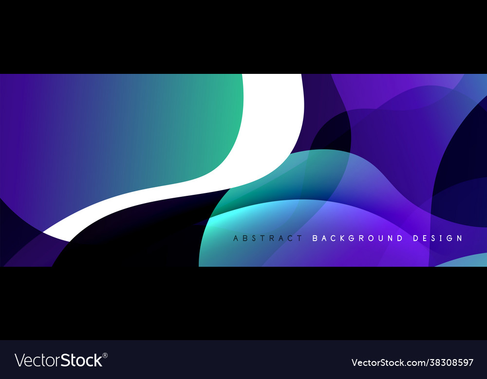 Trendy simple fluid color gradient abstract vector image Trendy simple fluid color gradient abstract
