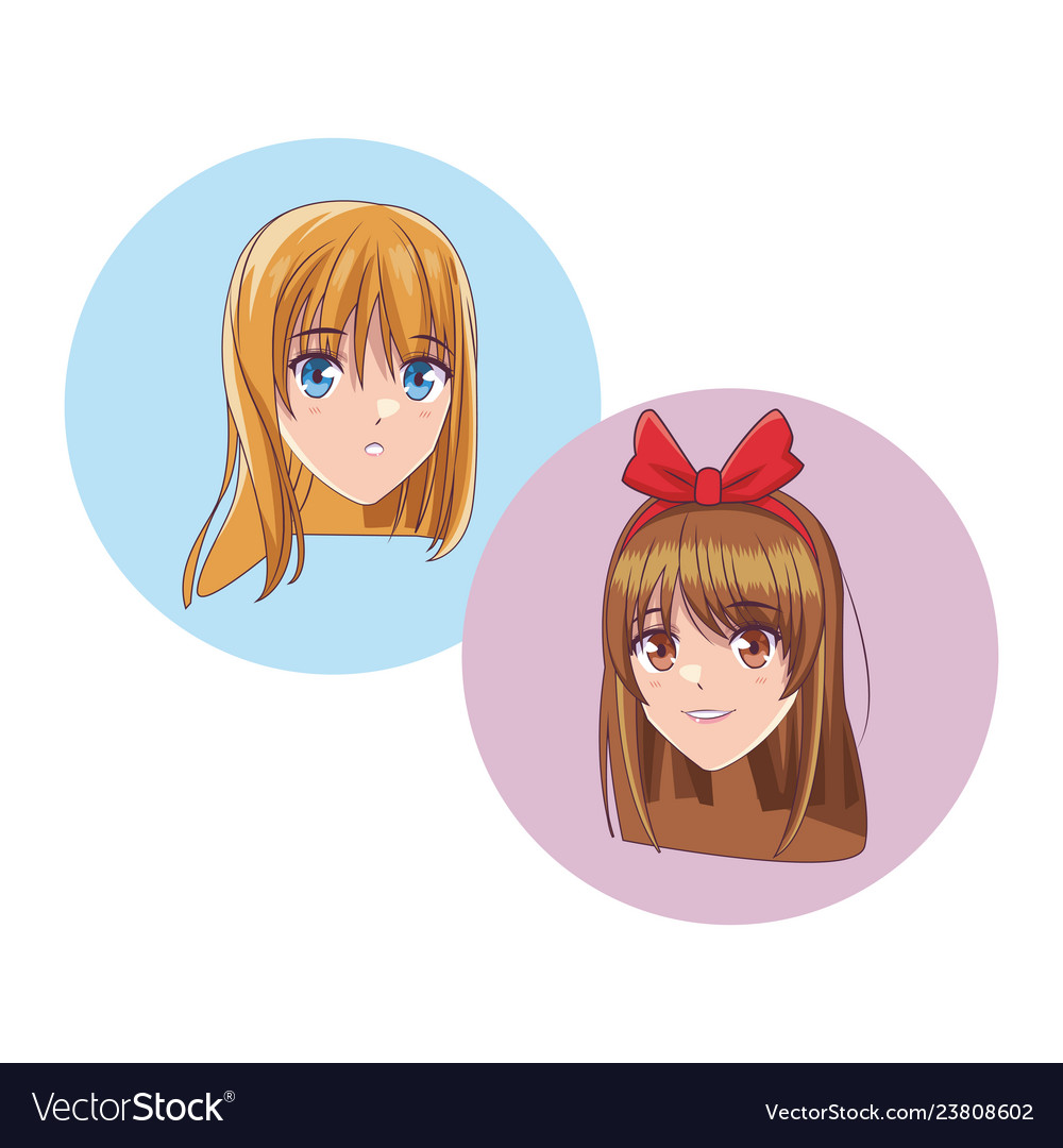 Anime Manga Mädchen
