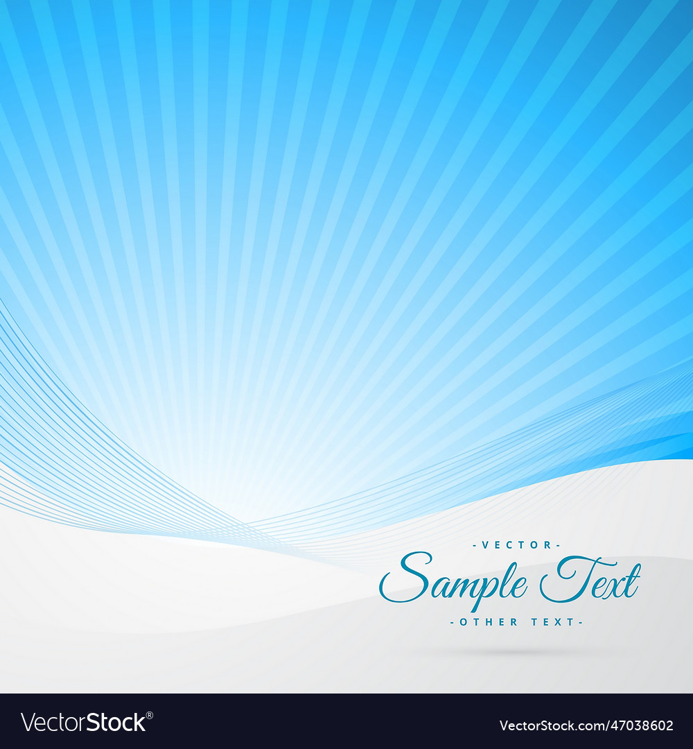 Clean blue background with space for your text