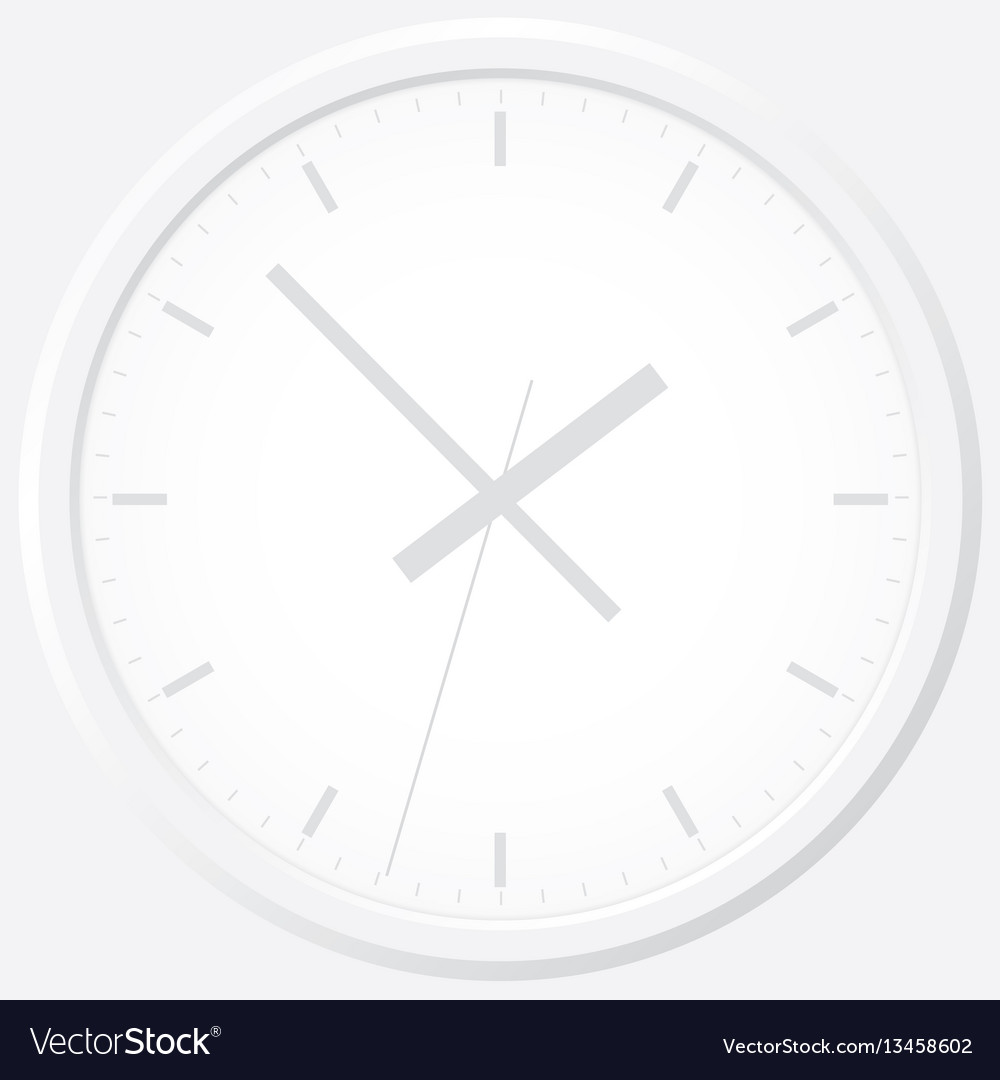 Clock flat icon world time concept