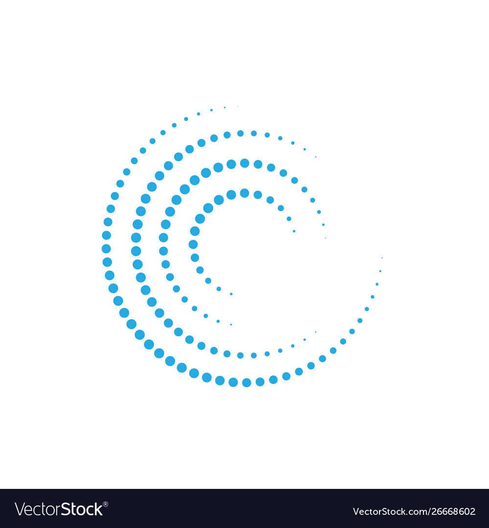 Halftone Circle Pattern