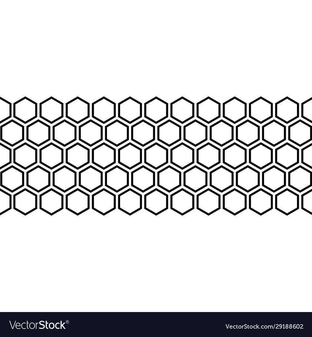 Honeycomb background pattern hexagon vector image Honeycomb background pattern hexagon