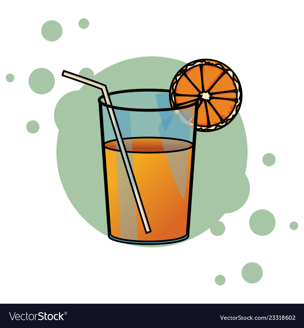 Orange Juice Icon Royalty Free Vector Image - Vectorstock