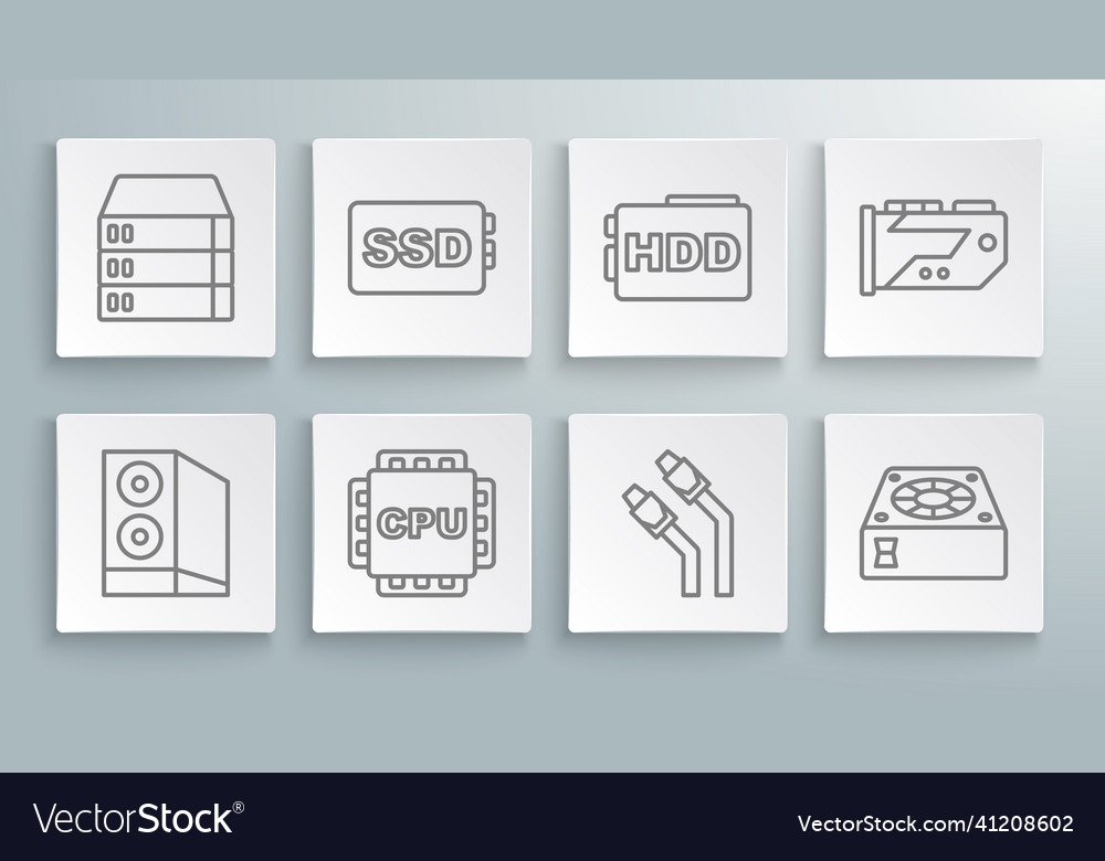 Set line case of computer ssd card processor