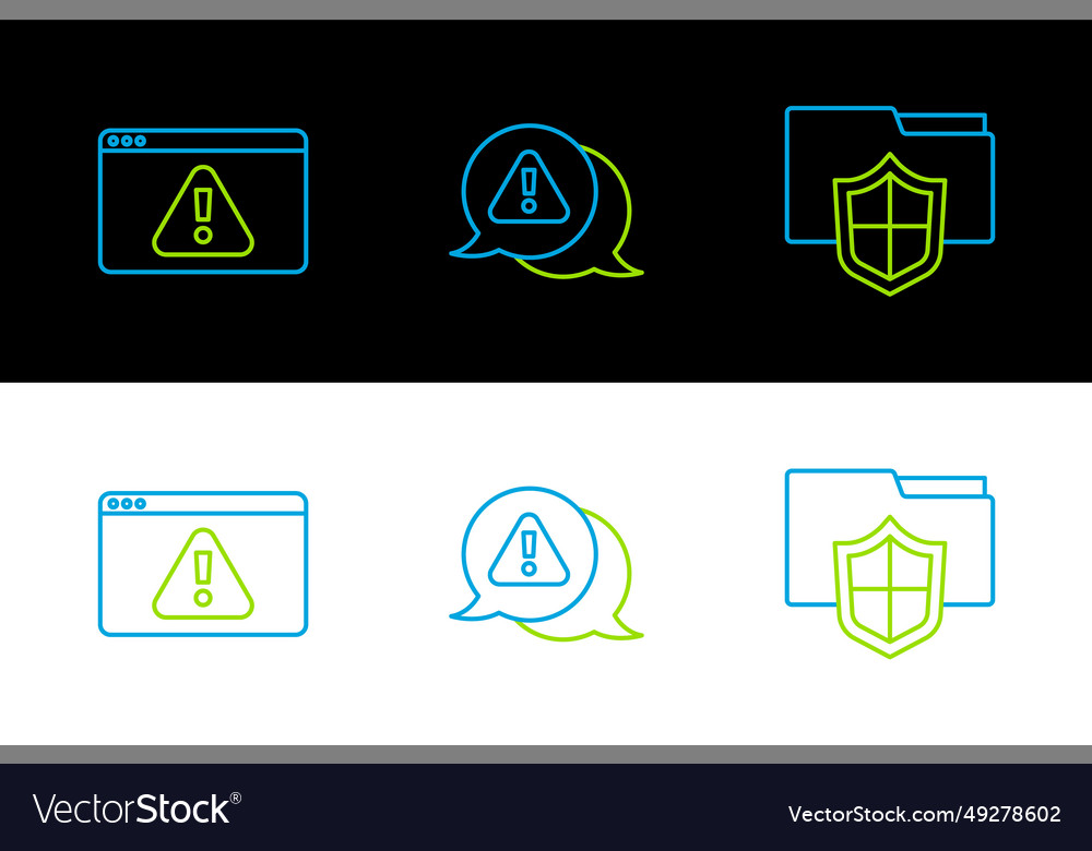 Set line document folder protection browser