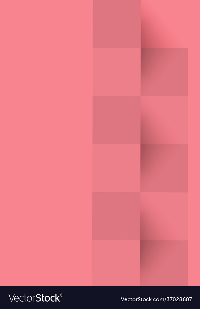 Abstract red background web template squares vector image Abstract red background web template squares