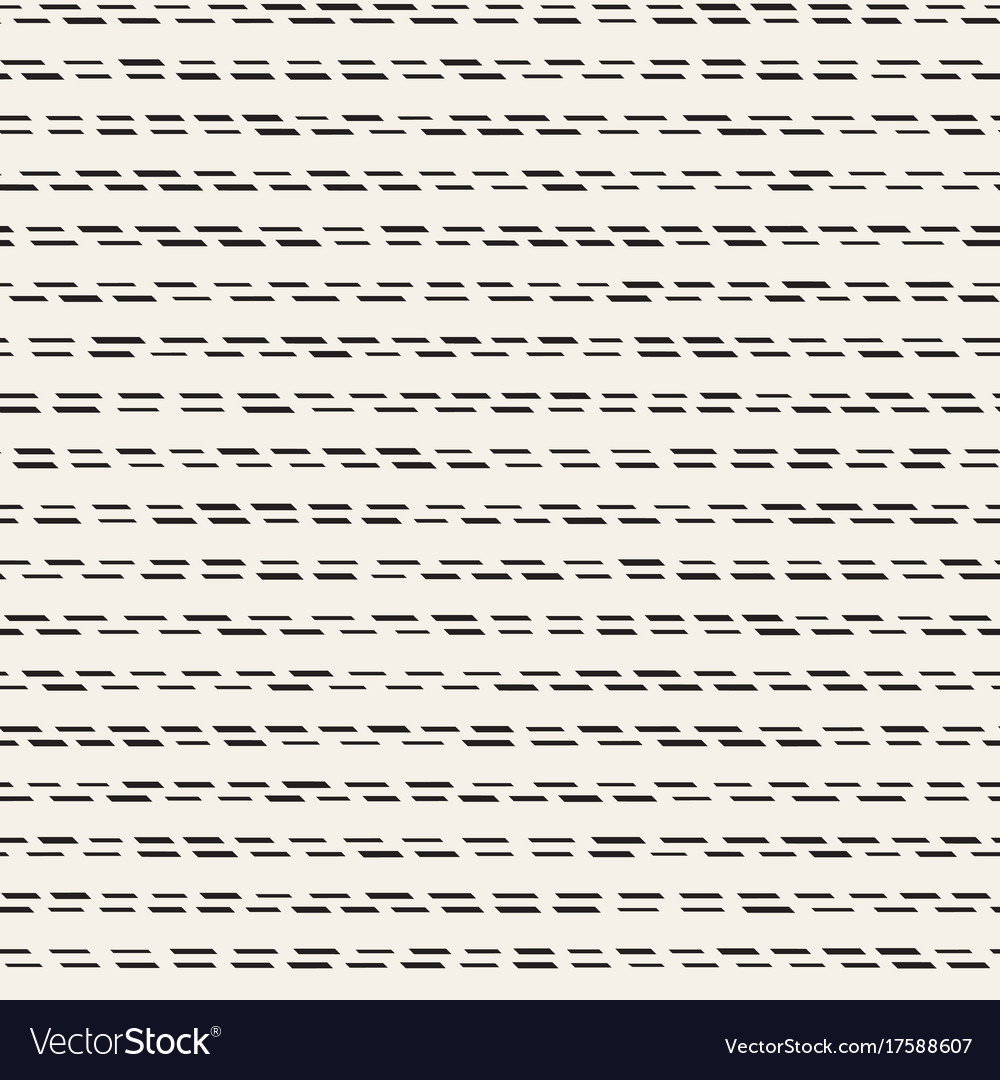 Black and white irregular dashed lines pattern