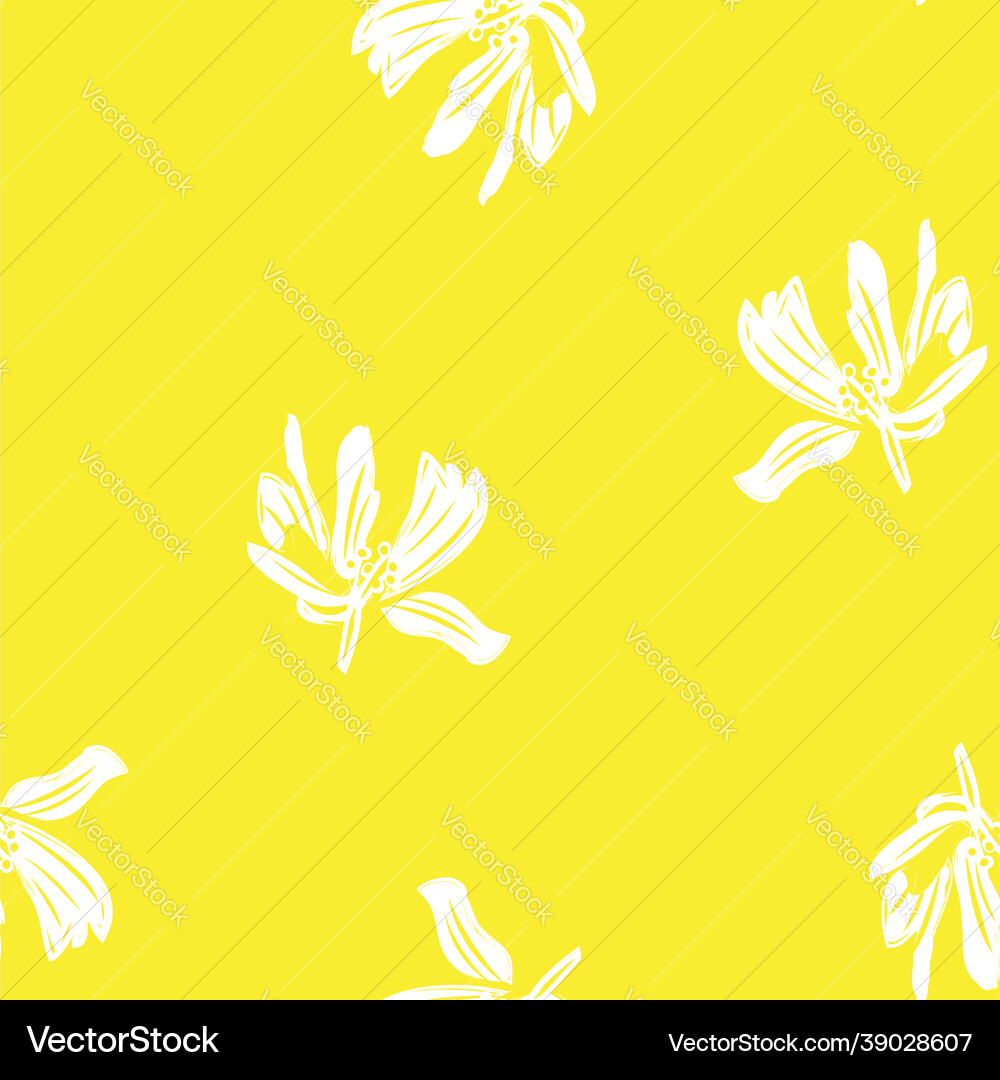 Floral seamless pattern background Royalty Free Vector Image
