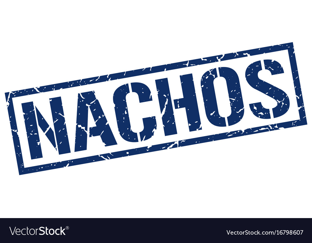 Nachos stamp Royalty Free Vector Image - VectorStock