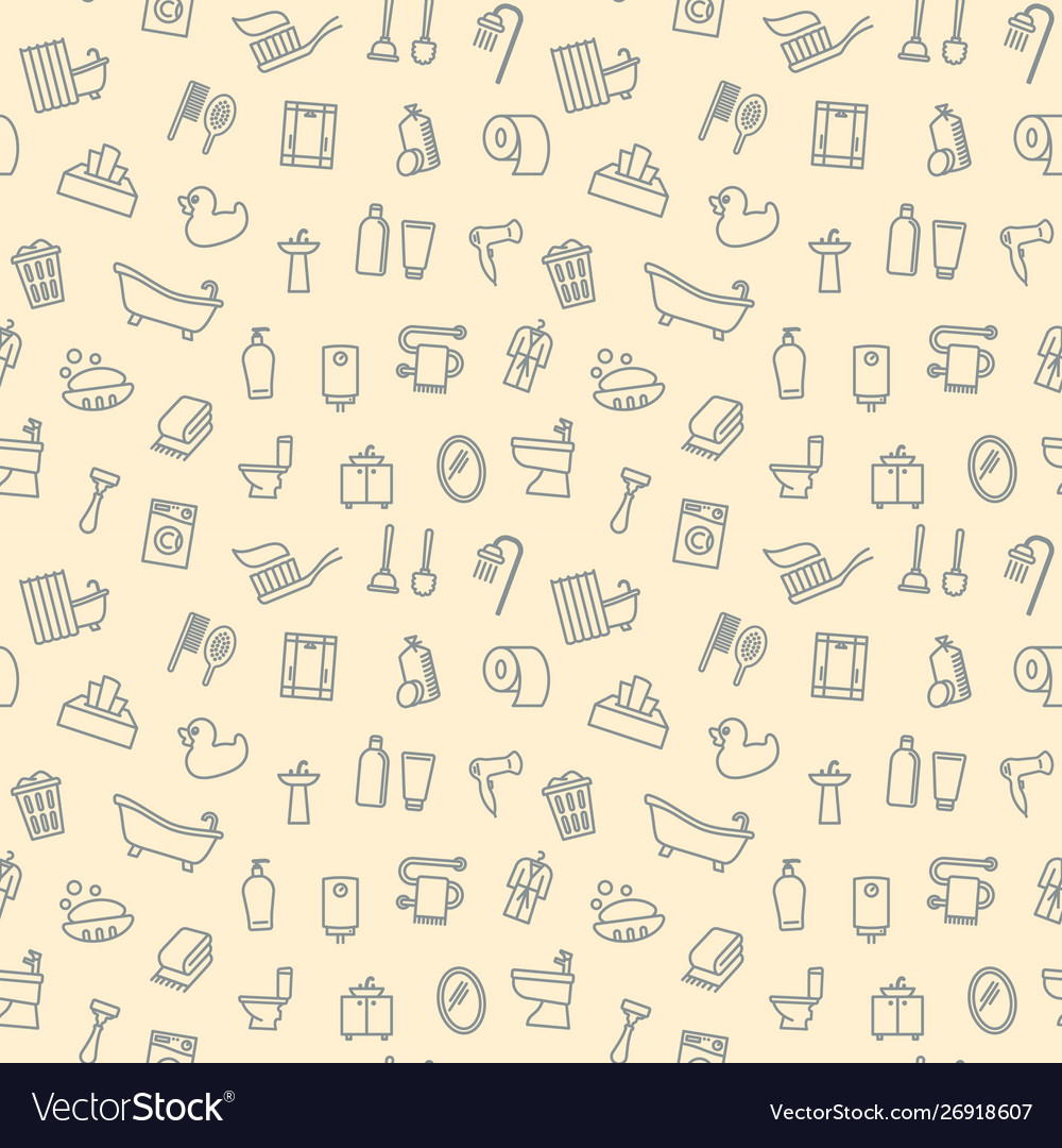 Seamless monochrome background with linear vector image Seamless monochrome background with linear
