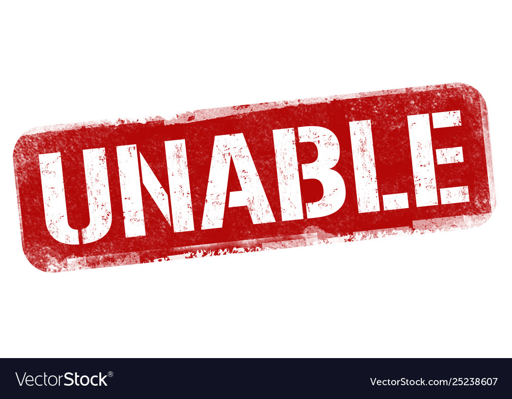 unable-sign-or-stamp-royalty-free-vector-image