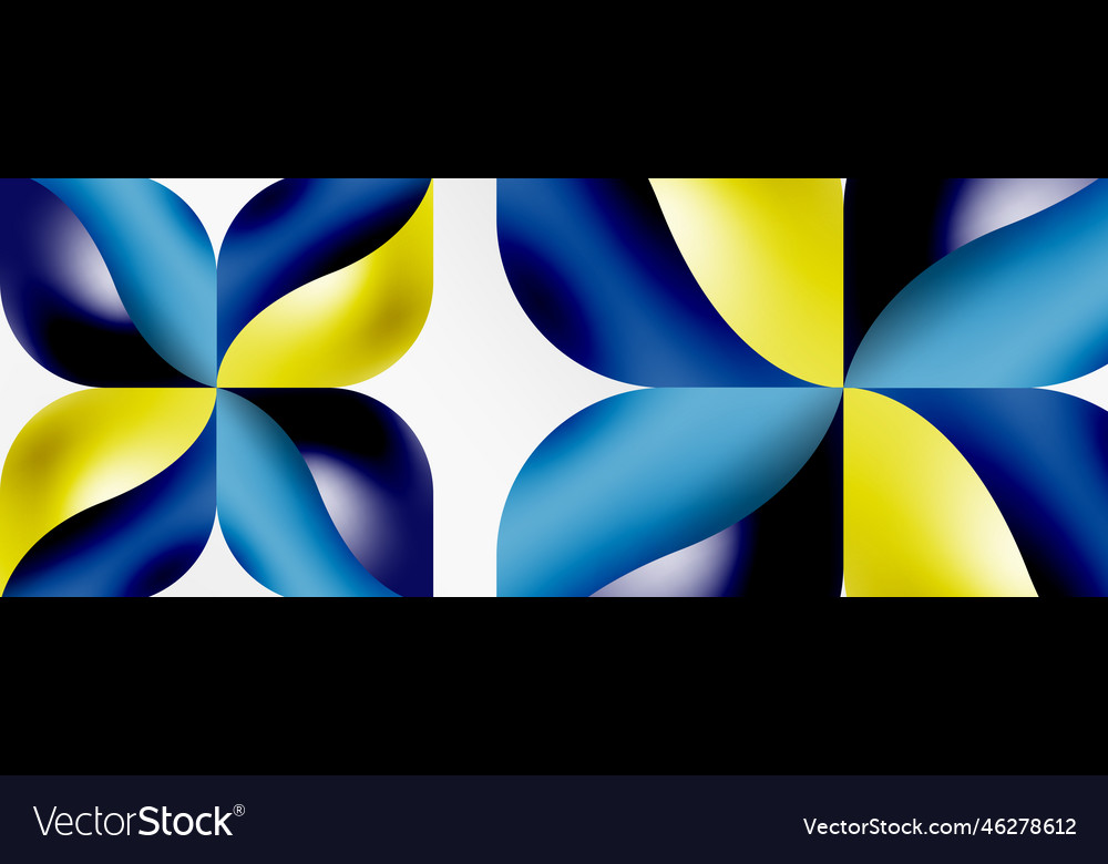 Abstract geometric background techno