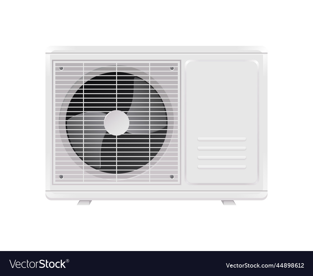 Air conditioner module composition Royalty Free Vector Image