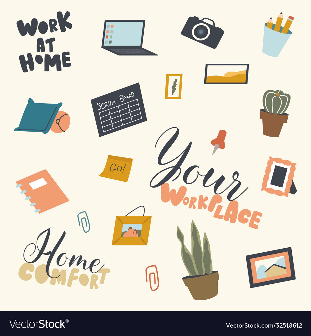 Set various things for workplace and home