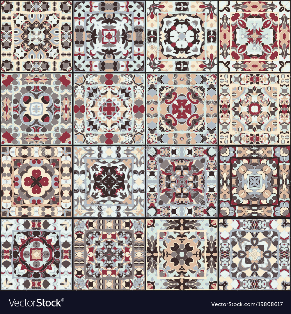 A collection of ceramic tiles