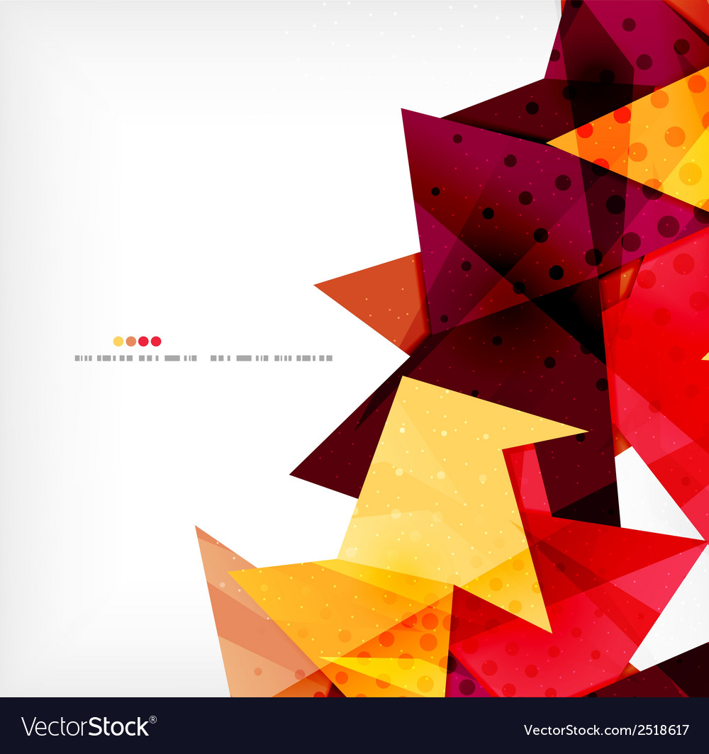 Abstract sharp angles background